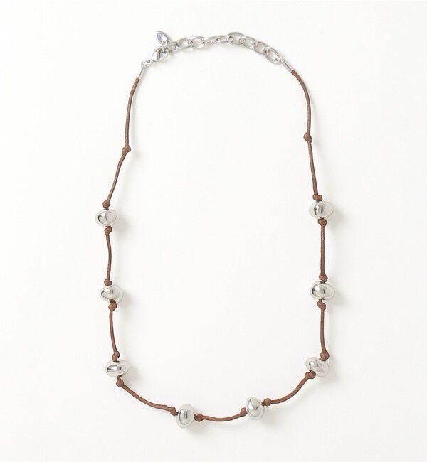 fredy emue「コード&times;ストーンネックレス」|ネックレス|