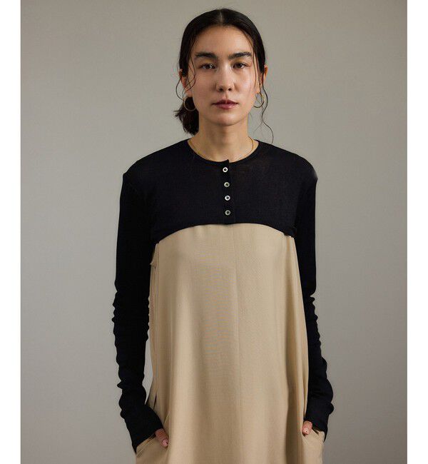 SALON adam et rope'「nu=layerショート丈カーディガン」|カーディガン|