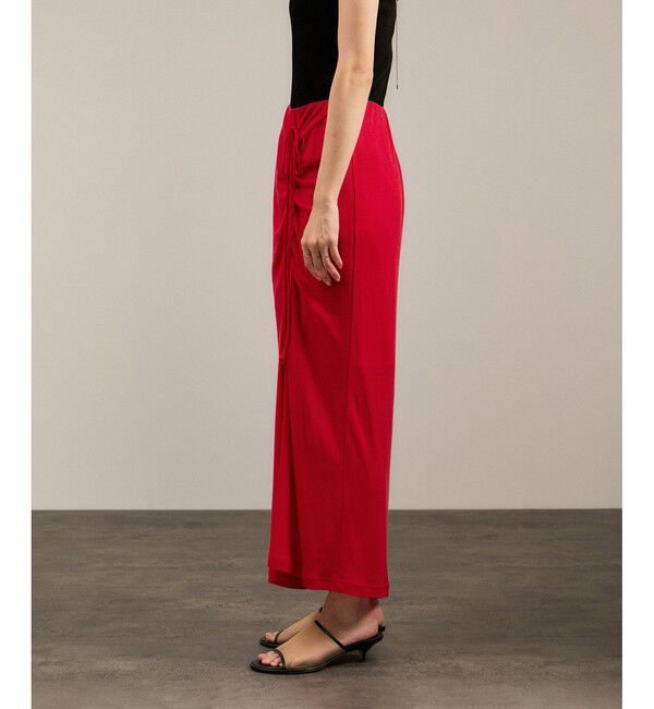 SALON adam et rope'「nu=layerアシンメトリーシャーリングスカート」|スカート|