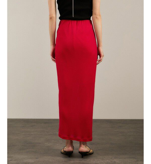 SALON adam et rope'「nu=layerアシンメトリーシャーリングスカート」|スカート|