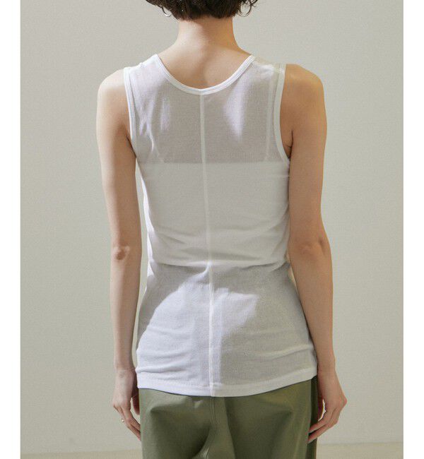 SALON adam et rope'「nu=layerスクープネックタンクトップ」|タンクトップ|
