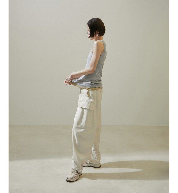 SALON adam et rope'「nu=layerスクープネックタンクトップ」|タンクトップ|