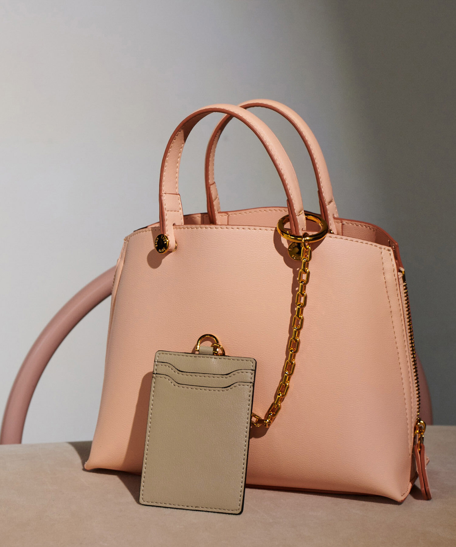 ROPE'「【E'POR】SMALL GOODS Pass Case」|名刺入れ・カードケース|ベージュ(27)