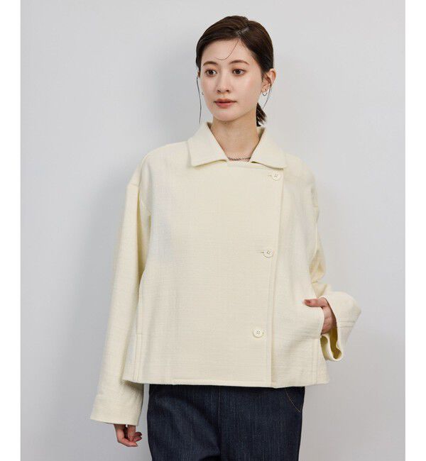 ROPE「MANTECO(マンテコ) コットンライトショートトレンチコート」|トレンチコート|