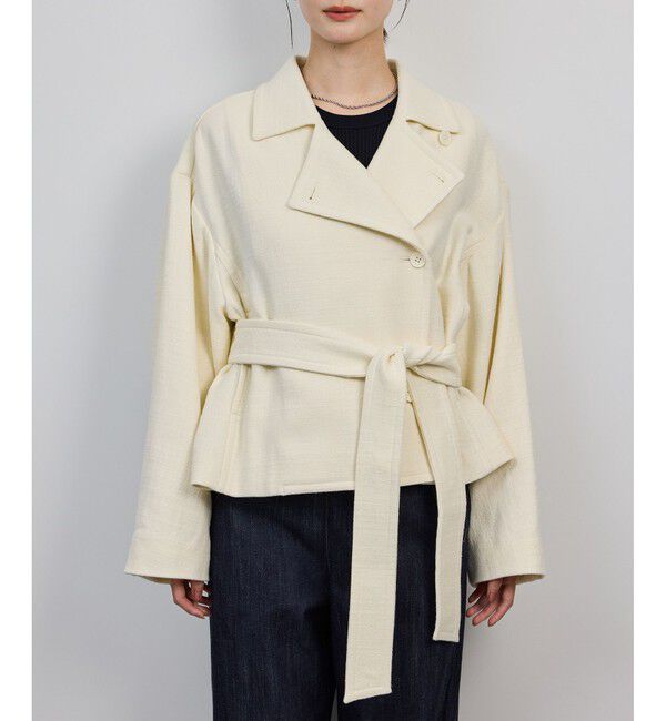 ROPE「MANTECO(マンテコ) コットンライトショートトレンチコート」|トレンチコート|