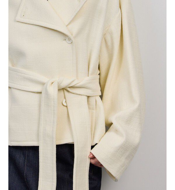 ROPE「MANTECO(マンテコ) コットンライトショートトレンチコート」|トレンチコート|