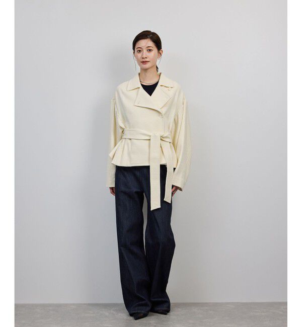 ROPE「MANTECO(マンテコ) コットンライトショートトレンチコート」|トレンチコート|