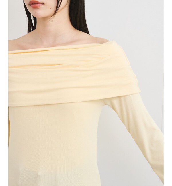 VIS「タックディテールオフショルカットソー」|Tシャツ・カットソー|