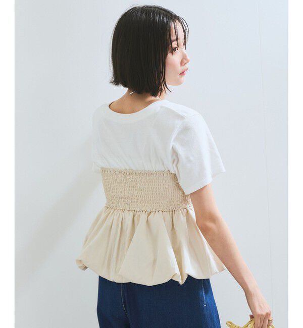 VIS「コサージュ付きバルーンナイロンビスチェ」|その他|