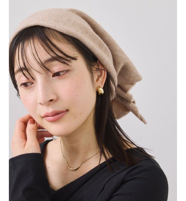 VIS「トライアングルニットスカーフ」|バンダナ・スカーフ|