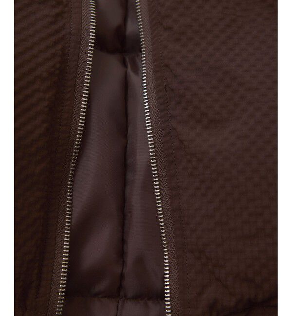 VIS「【WEB限定】軽くてあたたかいパディングショートボリューム中綿ブルゾン」|ブルゾン・スタジャン|