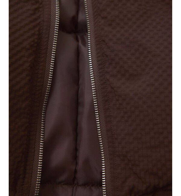 VIS「【WEB限定】軽くてあたたかいパディングショートボリューム中綿ブルゾン」|ブルゾン・スタジャン|