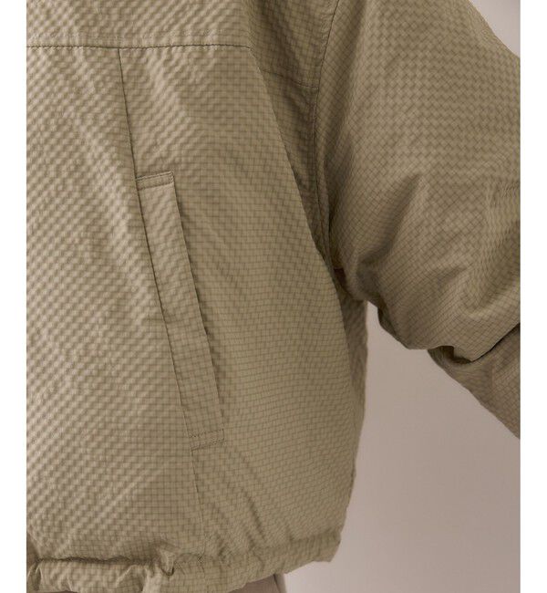 VIS「【WEB限定】軽くてあたたかいパディングショートボリューム中綿ブルゾン」|ブルゾン・スタジャン|