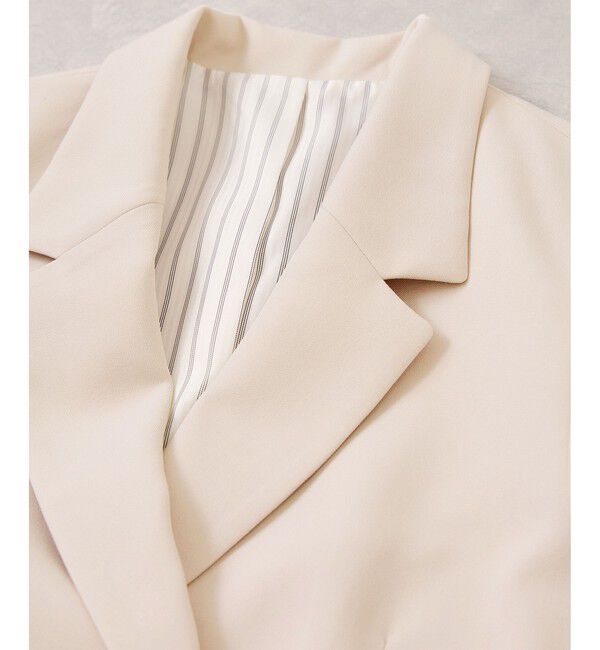 VIS「【美easy】コンフォート金ボタンジャケット/イージーケア・UVケア・セットアップ対応」|テーラードジャケット|