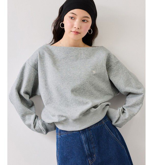 VIS「【POLO BCS】オフショルスウェットトップス/WEB限定カラー」|スウェット・ジャージ|