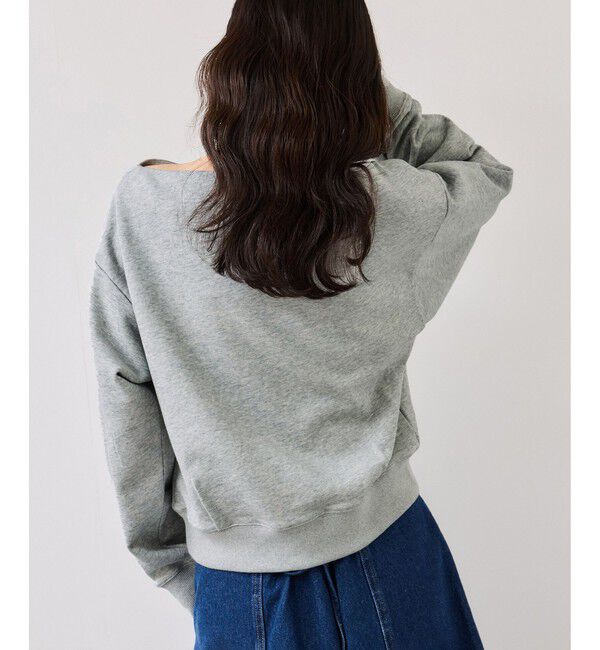 VIS「【POLO BCS】オフショルスウェットトップス/WEB限定カラー」|スウェット・ジャージ|