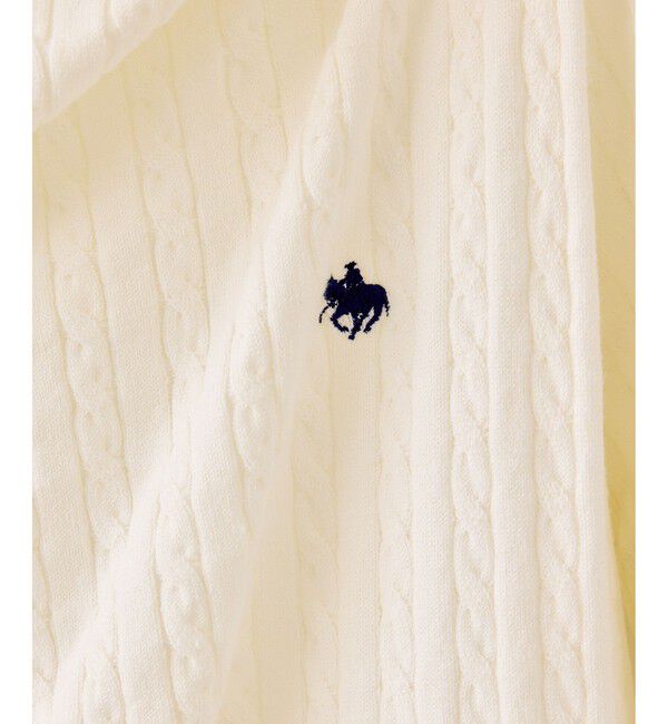 VIS「【POLO BCS】ケーブルドレープトップス/WEB限定カラー」|ニット・セーター|
