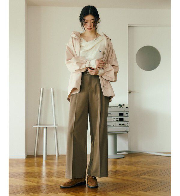 VIS「【POLO BCS】ケーブルドレープトップス/WEB限定カラー」|ニット・セーター|