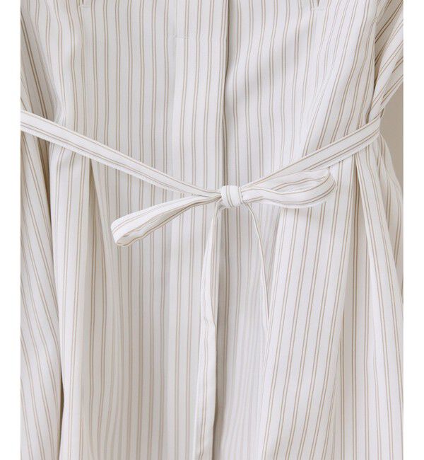 VIS「【POLO BCS】ベルト付きウエストタックシャツ/WEB限定カラー」|シャツ・ブラウス|