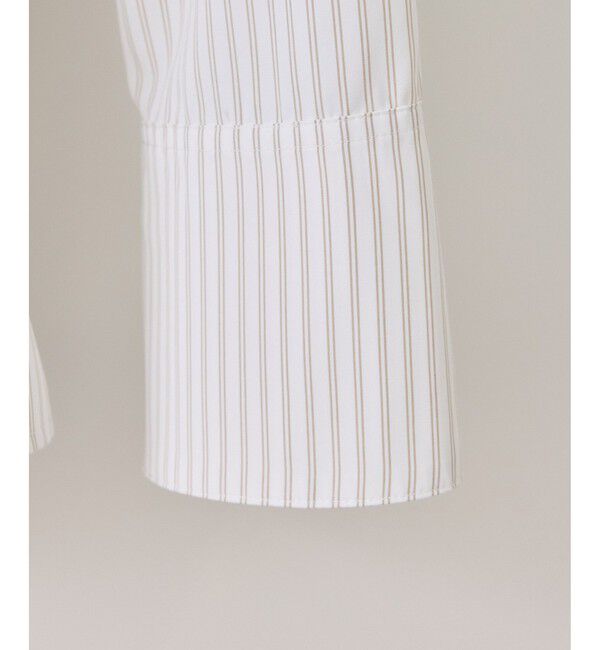 VIS「【POLO BCS】ベルト付きウエストタックシャツ/WEB限定カラー」|シャツ・ブラウス|