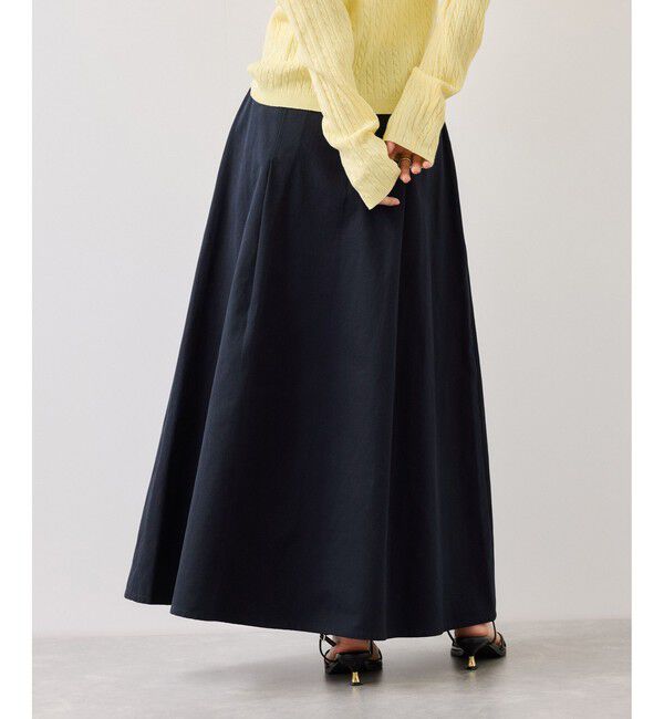 VIS「【POLO BCS】タックフレアスカート」|スカート|