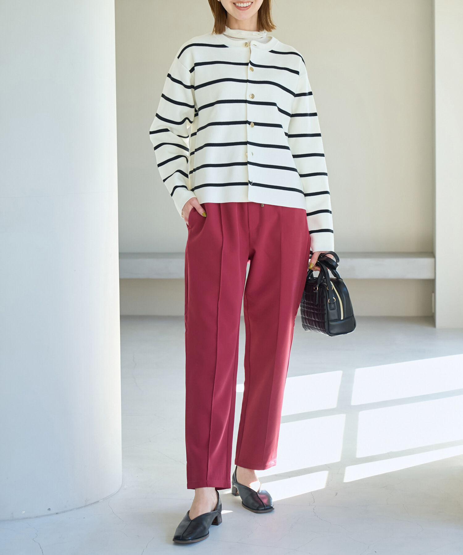 Rope&rsquo;Picnic「ステファニージョグパンツ」|チノ|