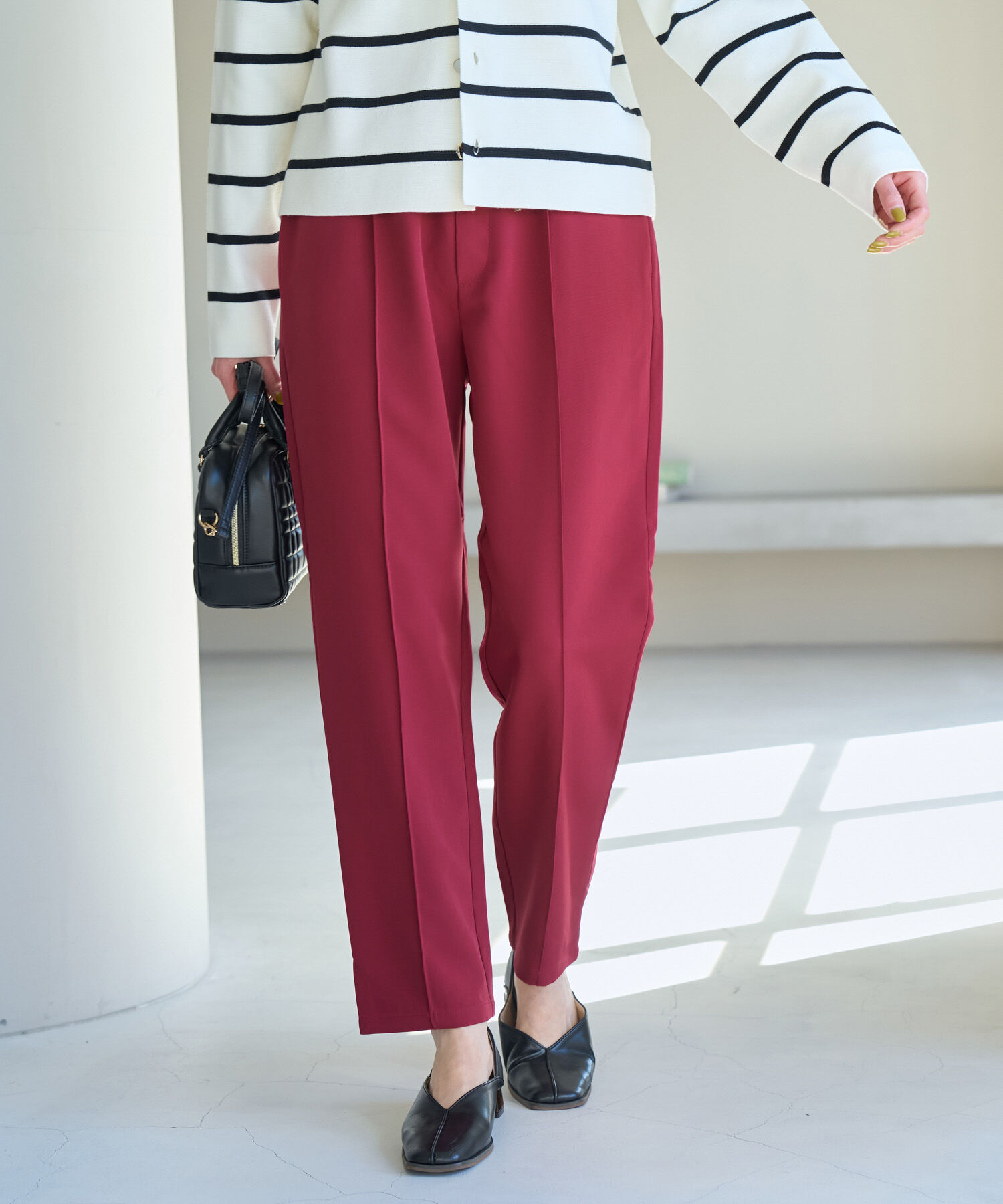 Rope&rsquo;Picnic「ステファニージョグパンツ」|チノ|