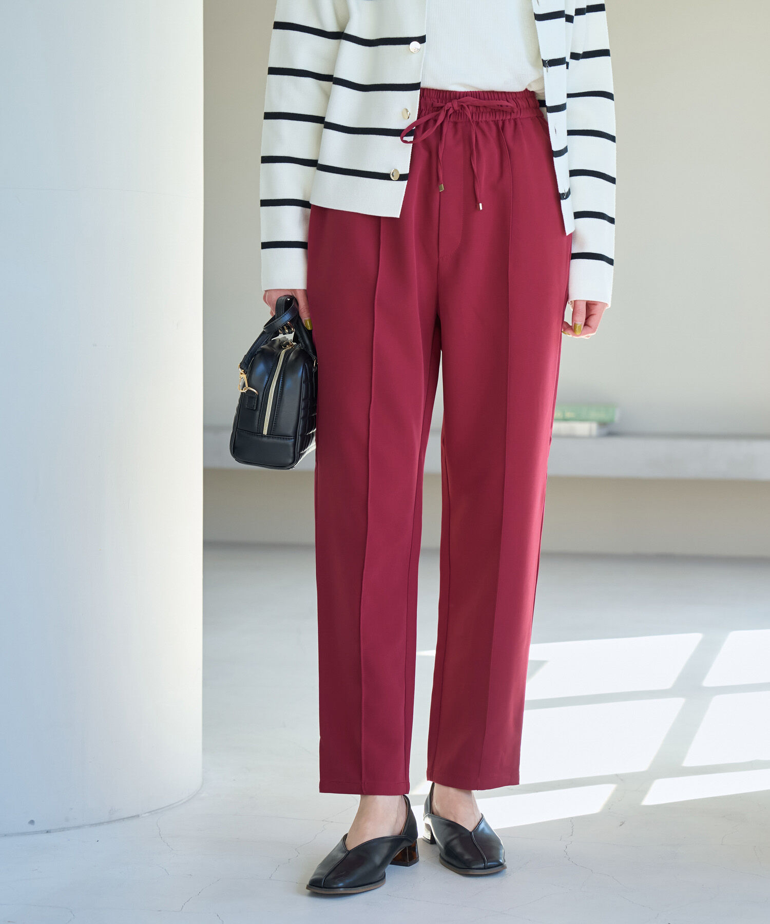 Rope&rsquo;Picnic「ステファニージョグパンツ」|チノ|