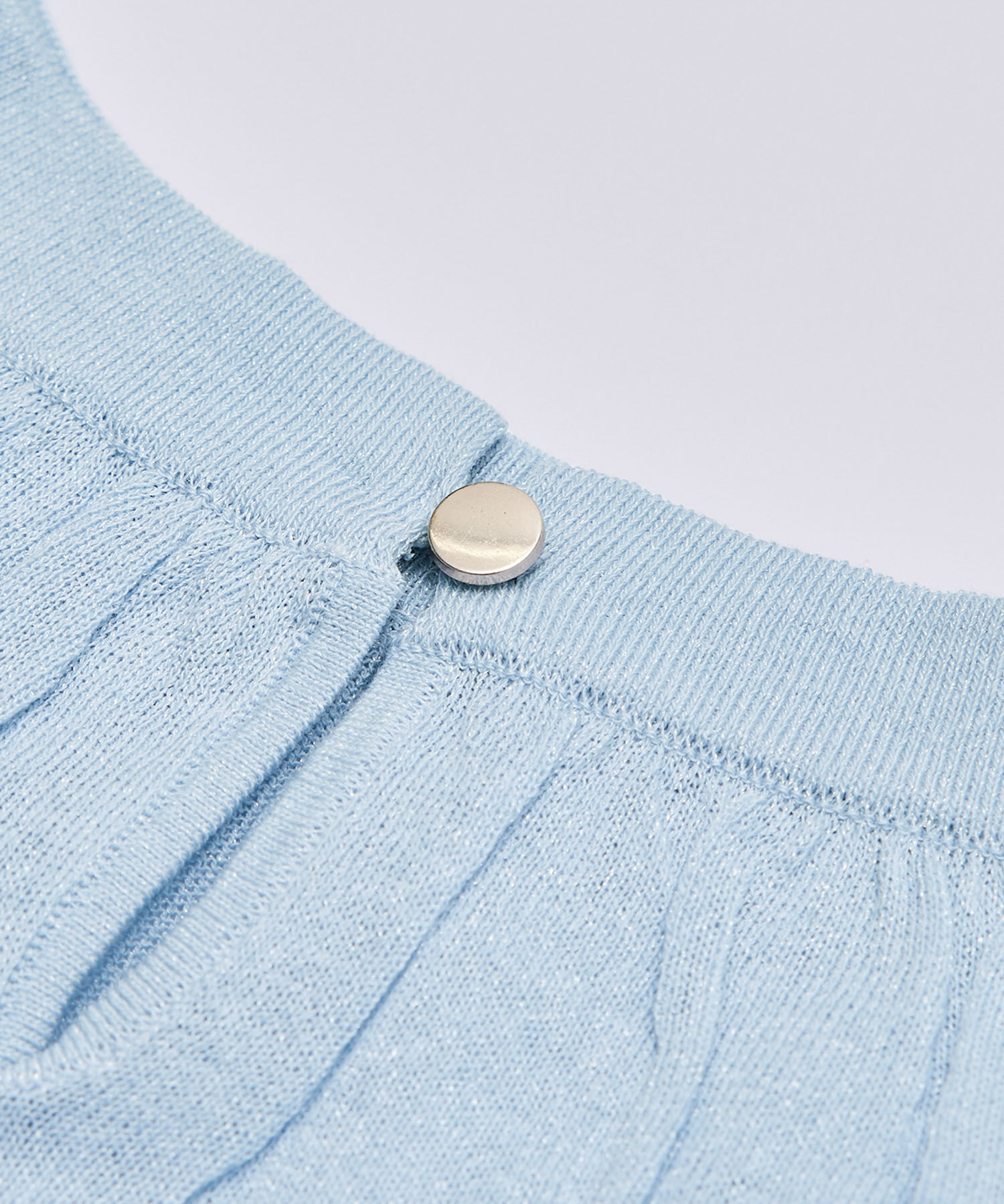 Rope&rsquo;Picnic「襟ギャザーシアーニットプルオーバー」|ニット・セーター|