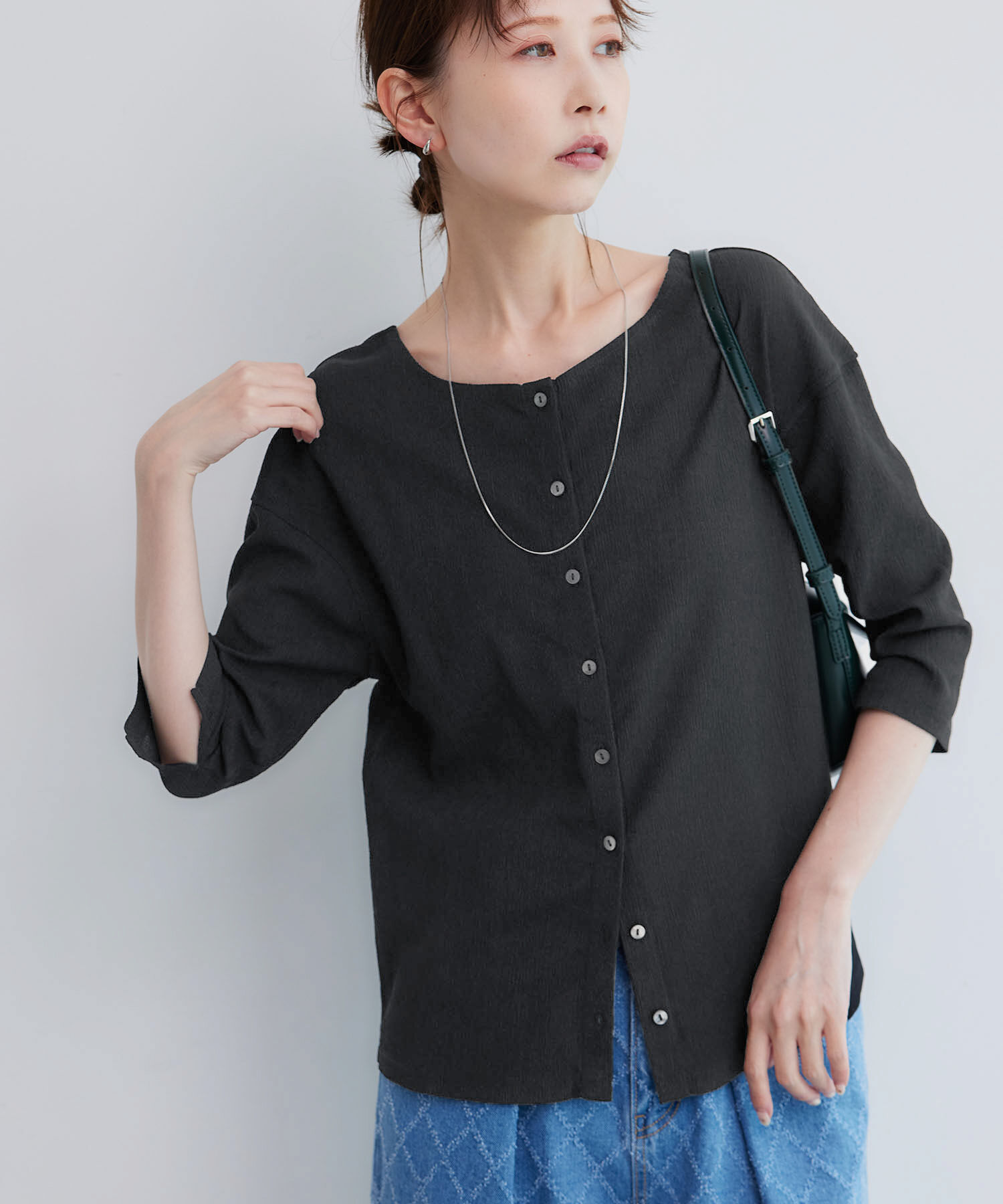 Rope&rsquo;Picnic「2WAY/シアー楊柳カーディガンプルオーバー」|カーディガン|