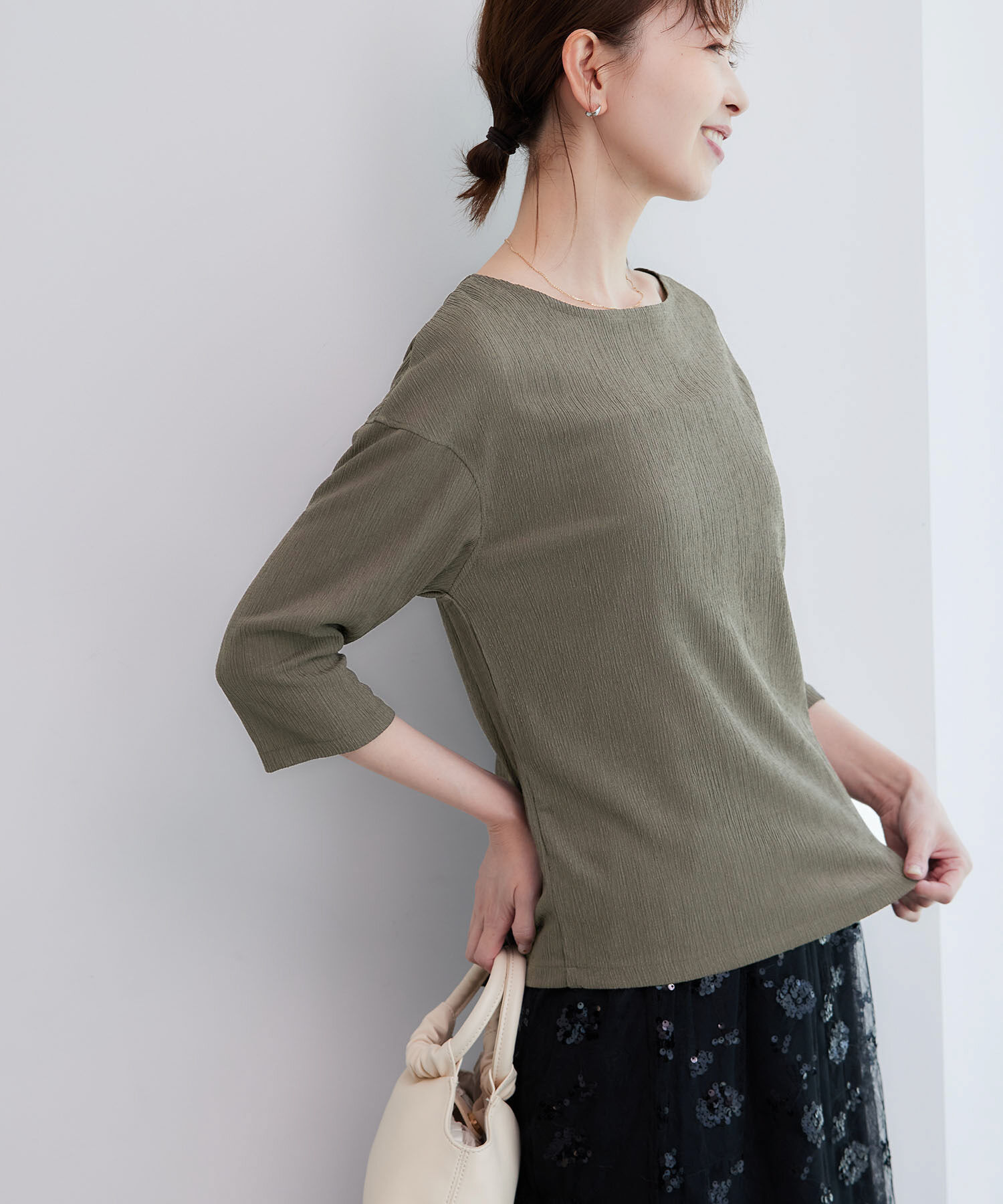 Rope&rsquo;Picnic「2WAY/シアー楊柳カーディガンプルオーバー」|カーディガン|