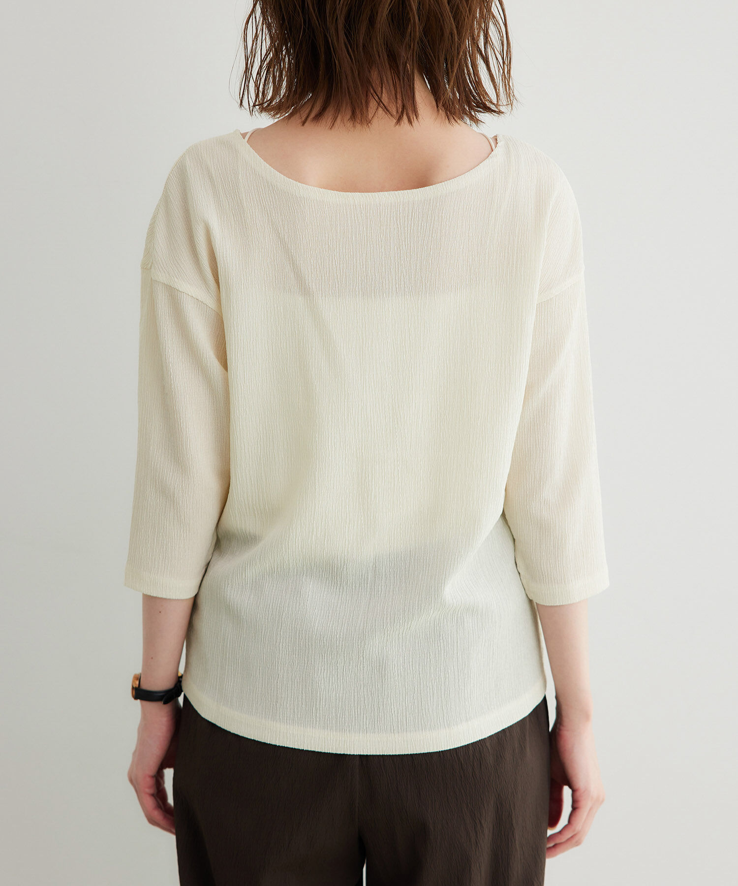 Rope&rsquo;Picnic「2WAY/シアー楊柳カーディガンプルオーバー」|カーディガン|