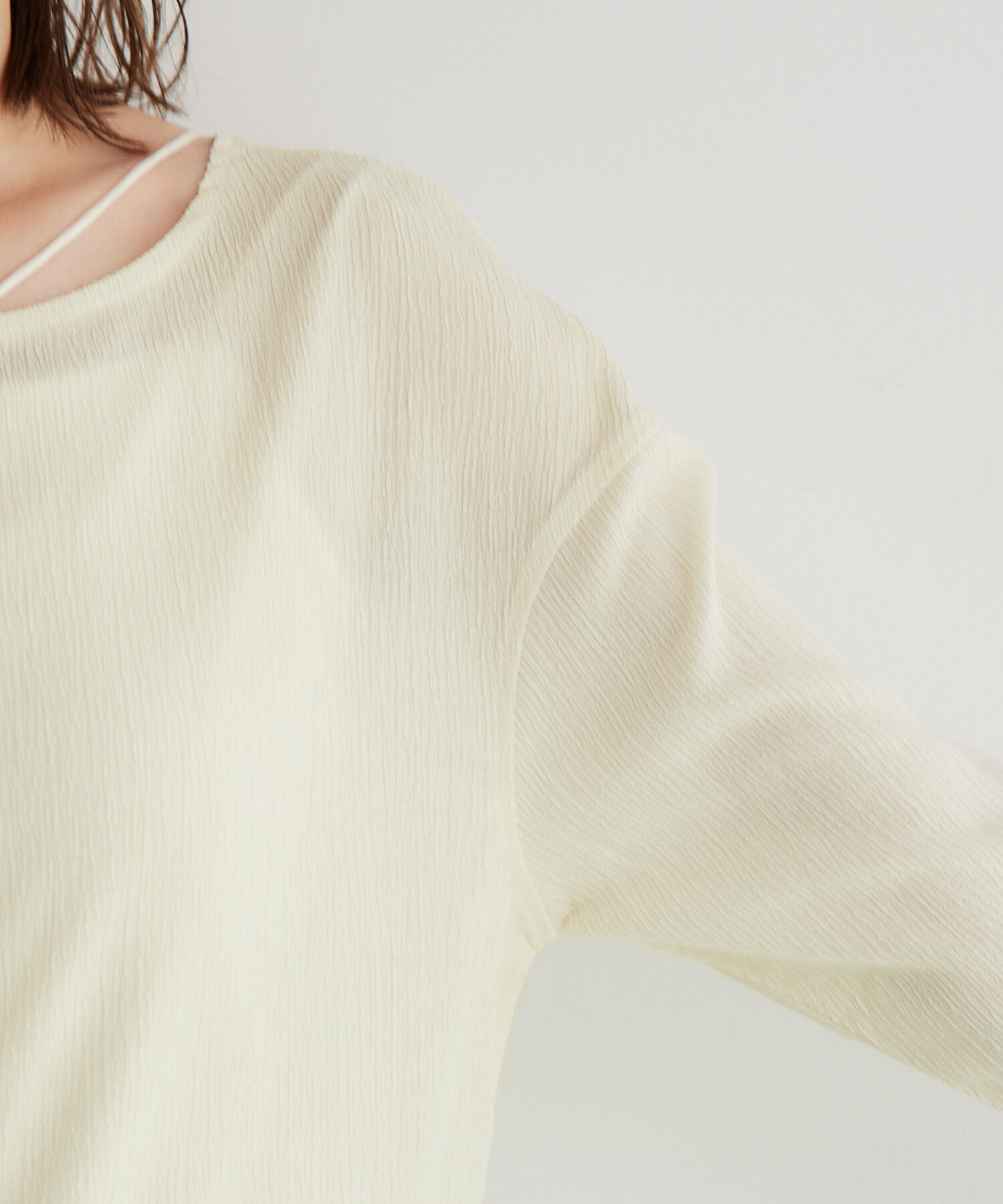 Rope&rsquo;Picnic「2WAY/シアー楊柳カーディガンプルオーバー」|カーディガン|