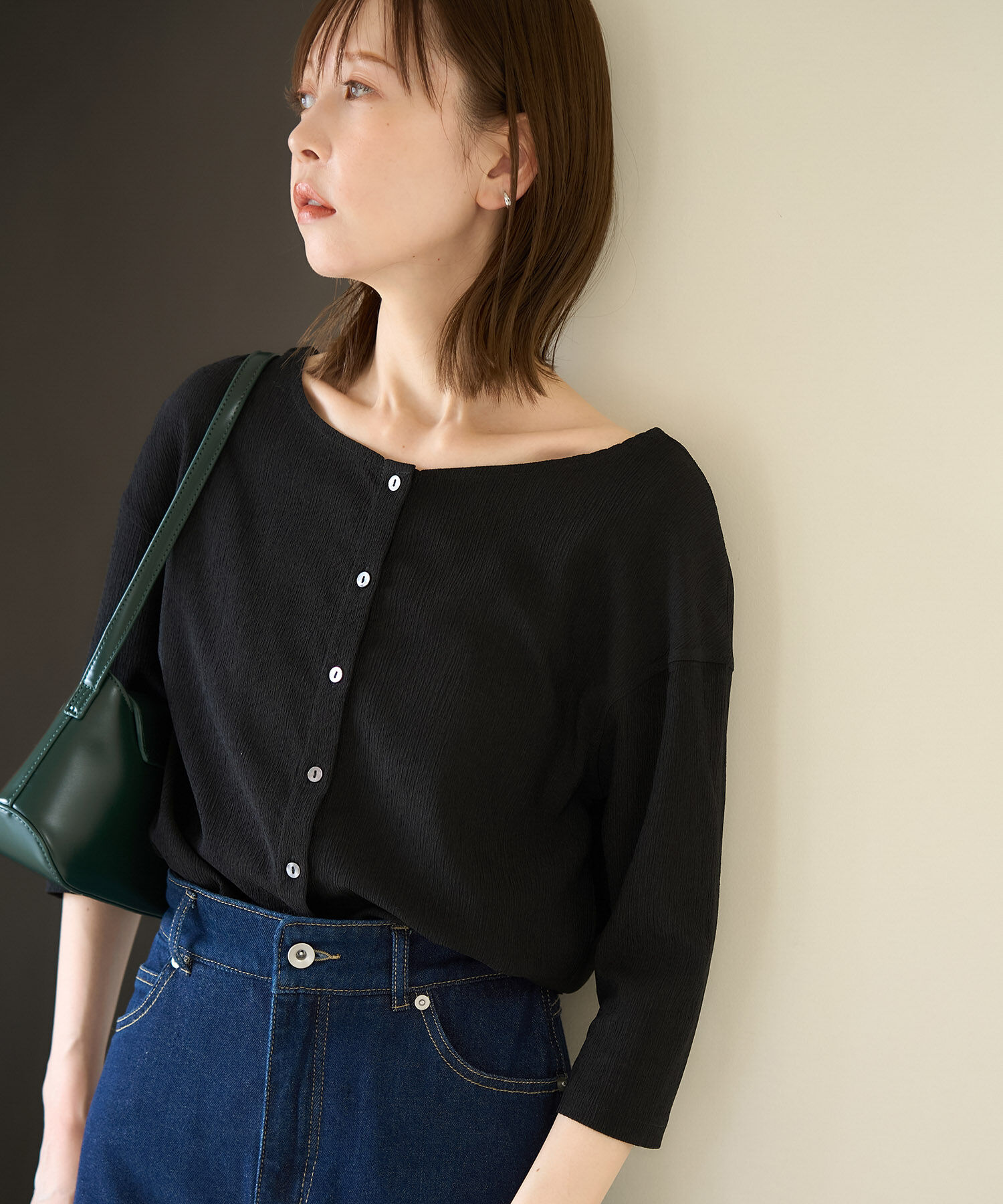 Rope&rsquo;Picnic「2WAY/シアー楊柳カーディガンプルオーバー」|カーディガン|