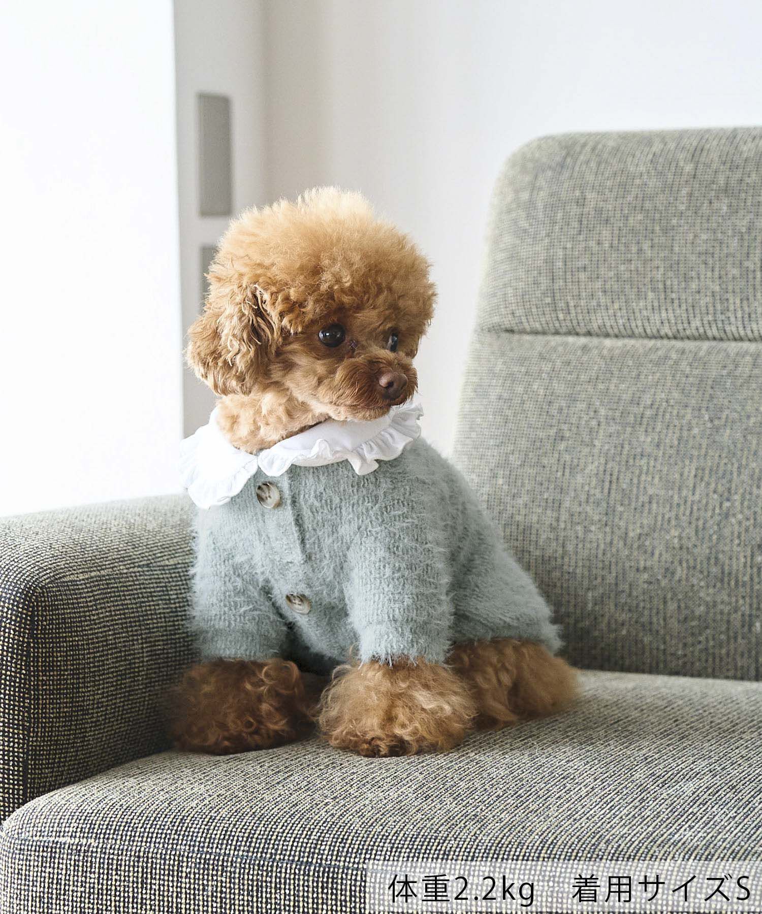 ROPE PICNIC PASSAGE「【DOG】ビックカラーカーディガン」|その他|