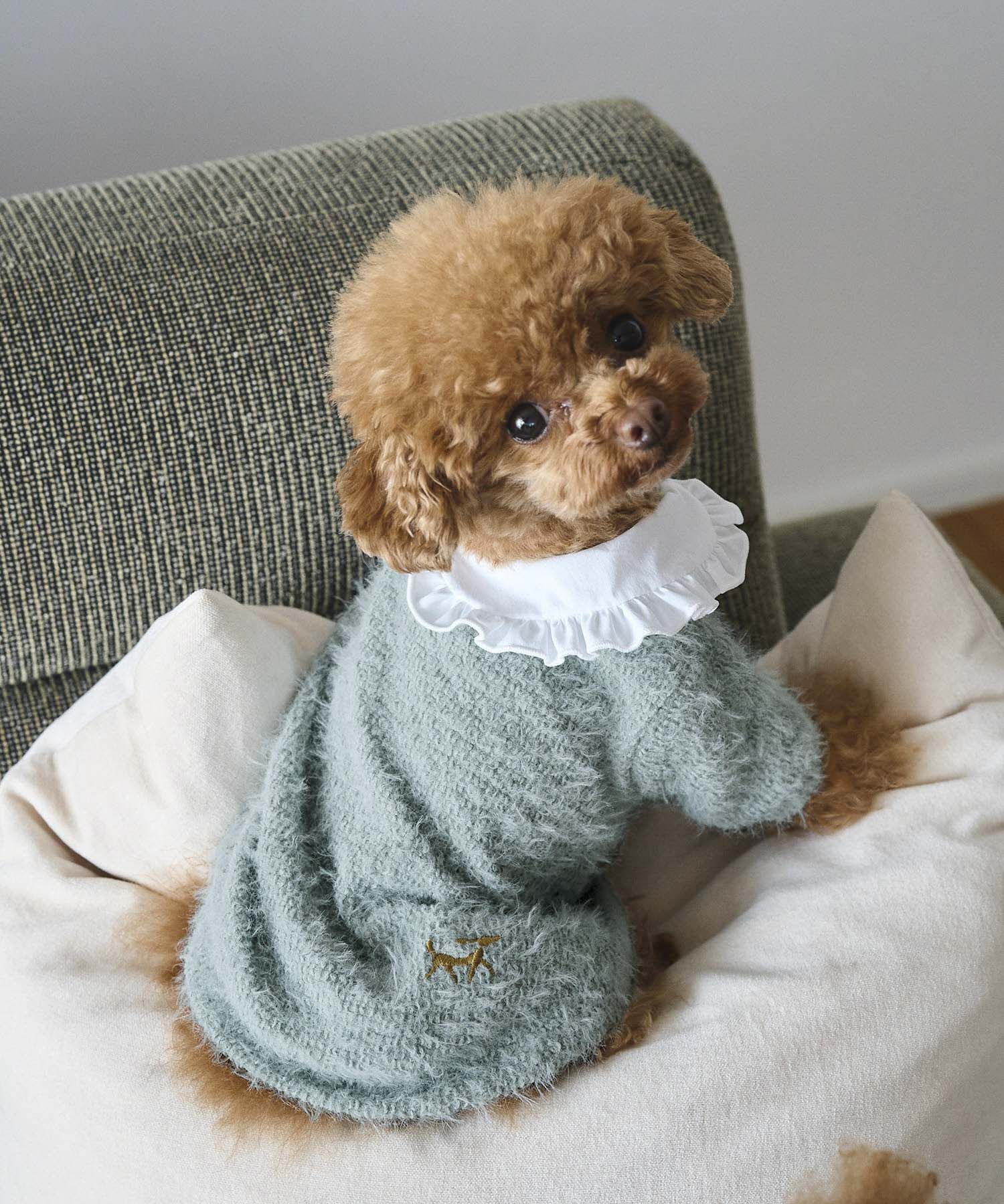 ROPE PICNIC PASSAGE「【DOG】ビックカラーカーディガン」|その他|