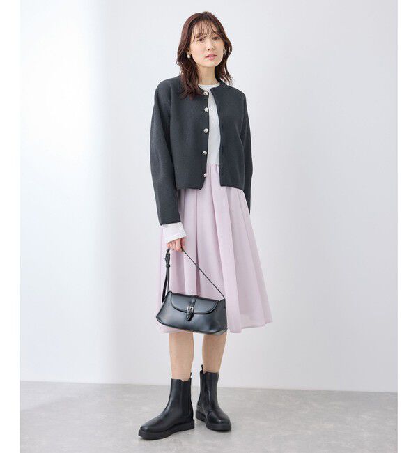 Rope&rsquo;Picnic「【emur/エミュール】モールヤーンニットカーディガン」|カーディガン|