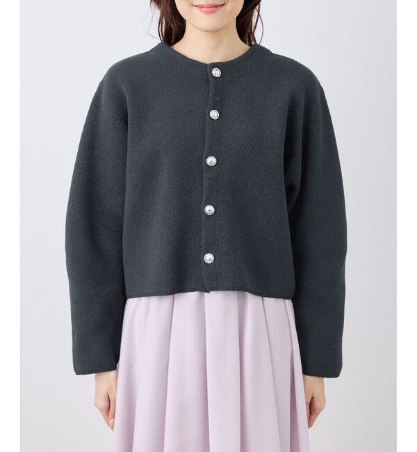 Rope&rsquo;Picnic「【emur/エミュール】モールヤーンニットカーディガン」|カーディガン|