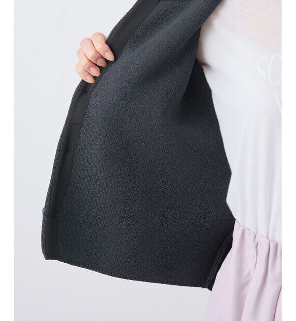 Rope&rsquo;Picnic「【emur/エミュール】モールヤーンニットカーディガン」|カーディガン|