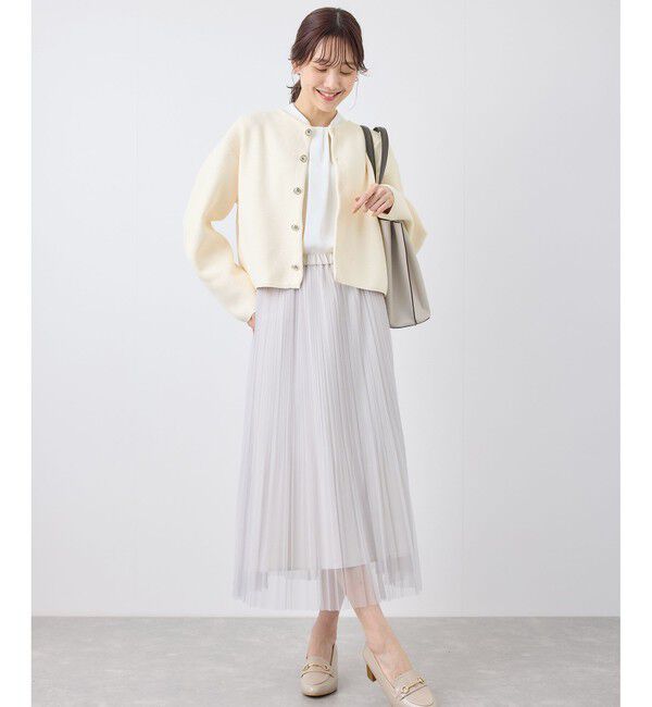 Rope&rsquo;Picnic「【emur/エミュール】モールヤーンニットカーディガン」|カーディガン|