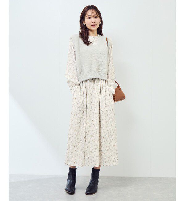 Rope&rsquo;Picnic「小花柄ノスタルジックワンピース」|ワンピース|