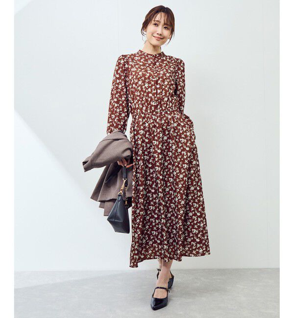 Rope&rsquo;Picnic「小花柄ノスタルジックワンピース」|ワンピース|