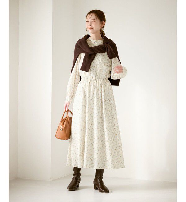 Rope&rsquo;Picnic「小花柄ノスタルジックワンピース」|ワンピース|