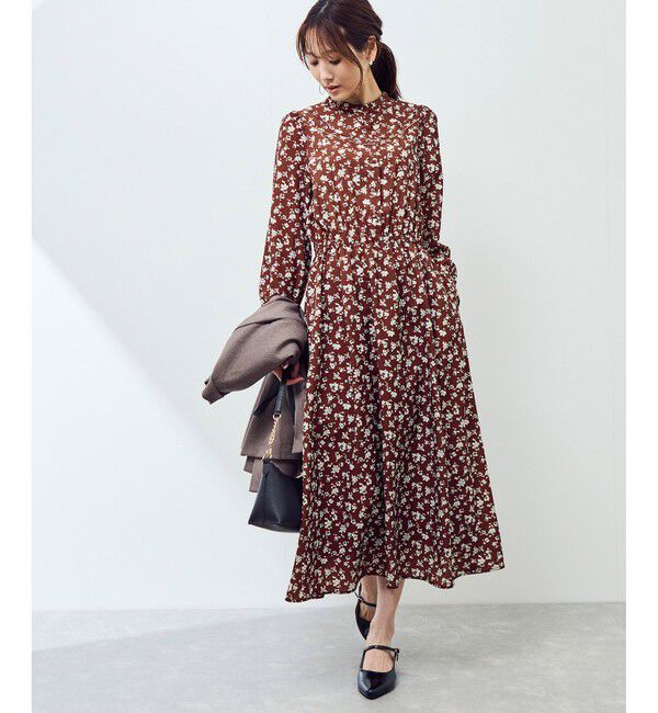 Rope&rsquo;Picnic「小花柄ノスタルジックワンピース」|ワンピース|