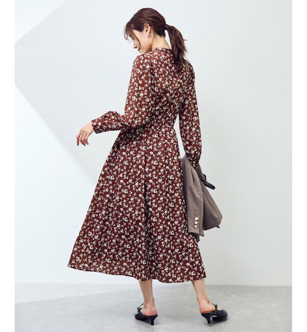 Rope&rsquo;Picnic「小花柄ノスタルジックワンピース」|ワンピース|