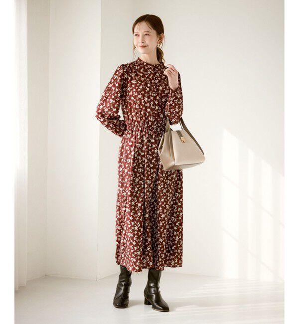 Rope&rsquo;Picnic「小花柄ノスタルジックワンピース」|ワンピース|