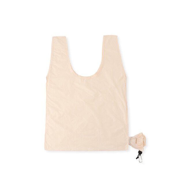ROPE PICNIC PASSAGE「チャーム型カラビナ付きフリルエコバッグ」|エコバッグ|