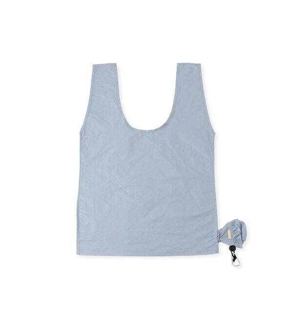 ROPE PICNIC PASSAGE「チャーム型カラビナ付きフリルエコバッグ」|エコバッグ|