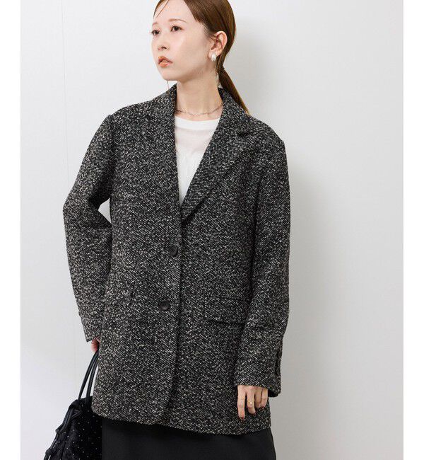 Rope&rsquo;Picnic「ネップツイードテーラードジャコット」|テーラードジャケット|