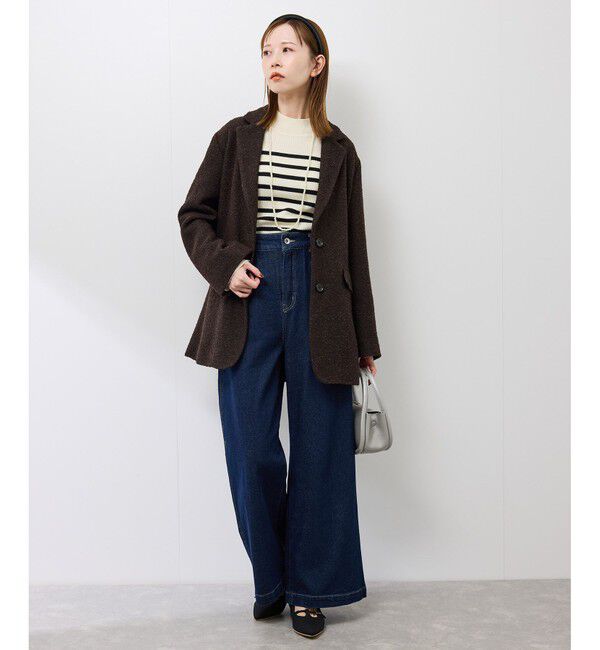 Rope&rsquo;Picnic「ネップツイードテーラードジャコット」|テーラードジャケット|